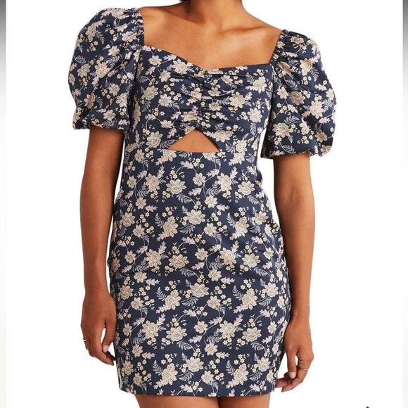 Boden Floral Mini Dress - Picture 1 of 2